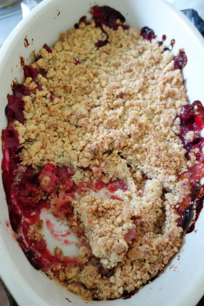 Apple and Blackberry Crumble | The Surrey Edit